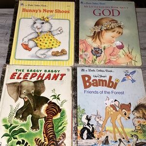 4 Little Golden Books